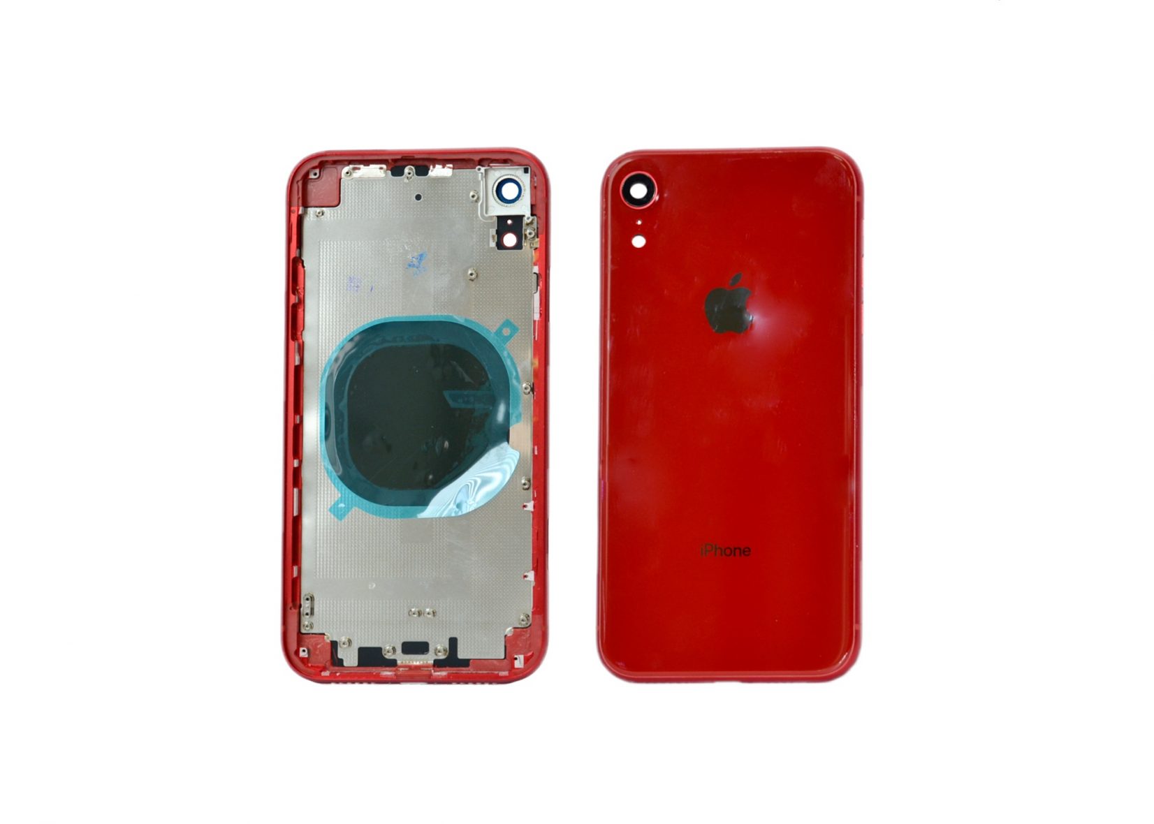 Корпус для iPhone XR  (красный original)