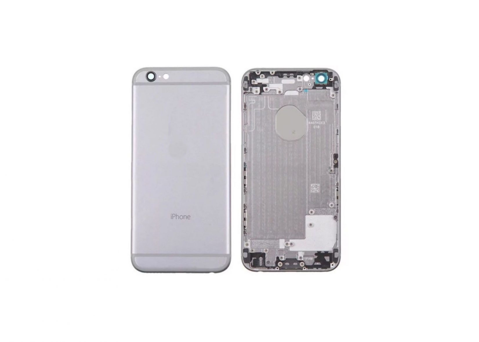 Корпус для iPhone 6 Plus (серебро)
