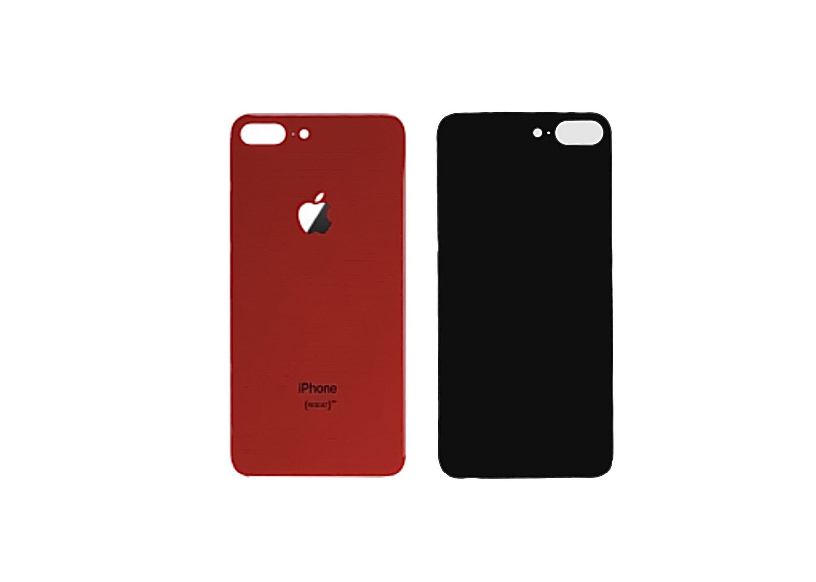 Задняя крышка для iPhone 8 Plus (красный)