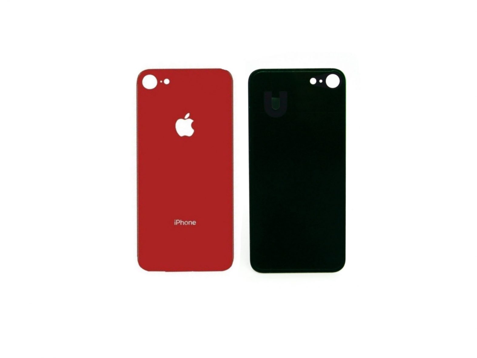 Задняя крышка для iPhone 8 Big Hole (Red)