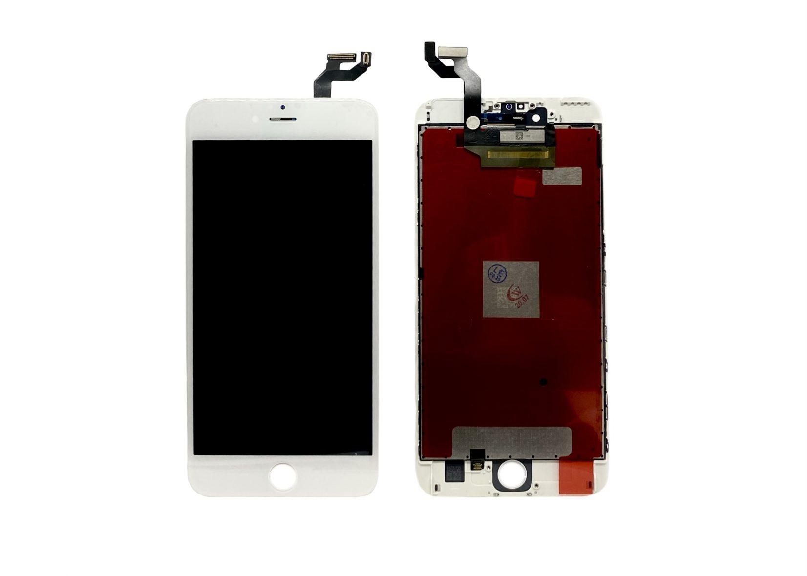 Дисплей для iPhone 6S Plus белый с рамкой (Original)