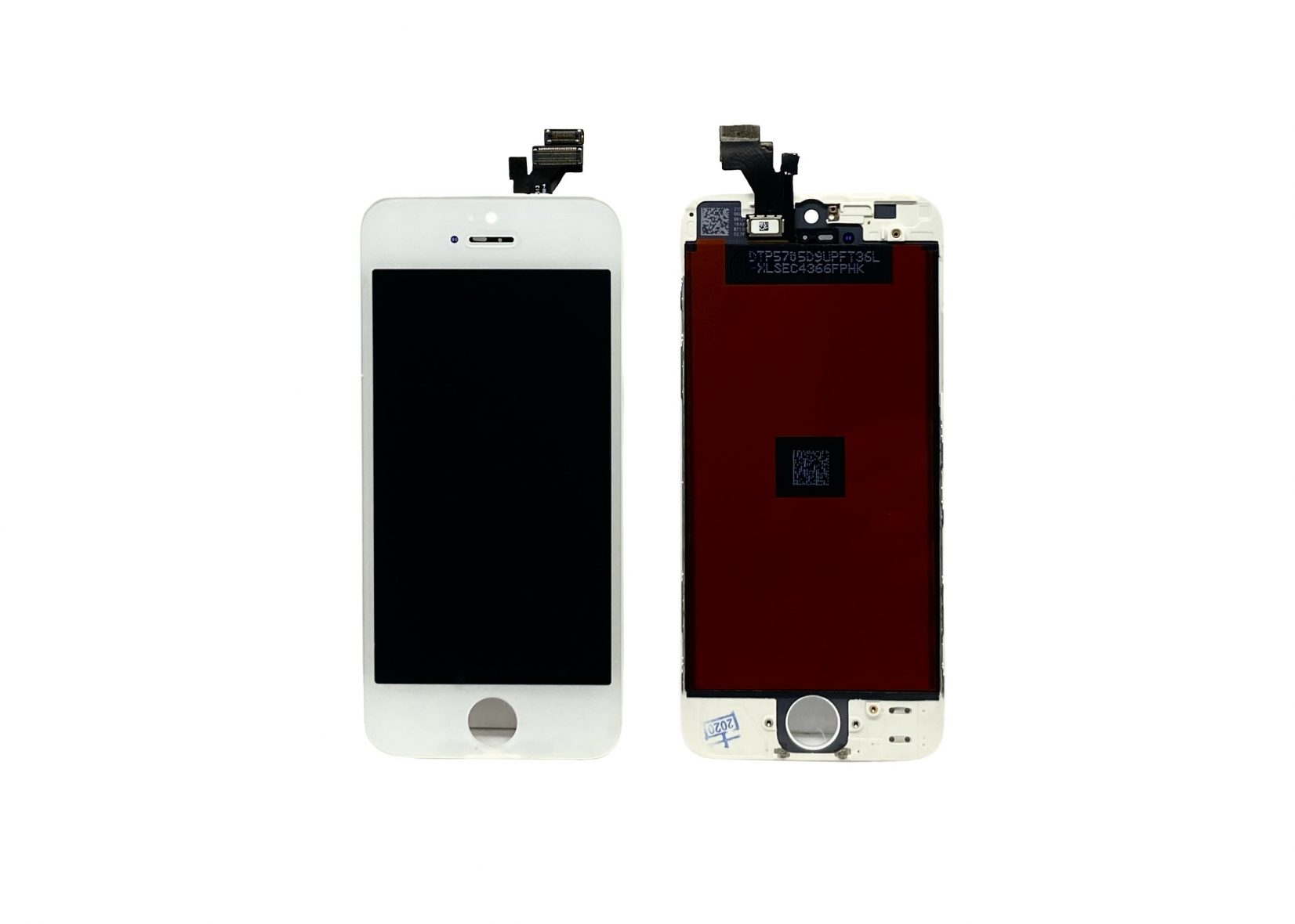 Дисплей для iPhone 5 белый с рамкой (Original)