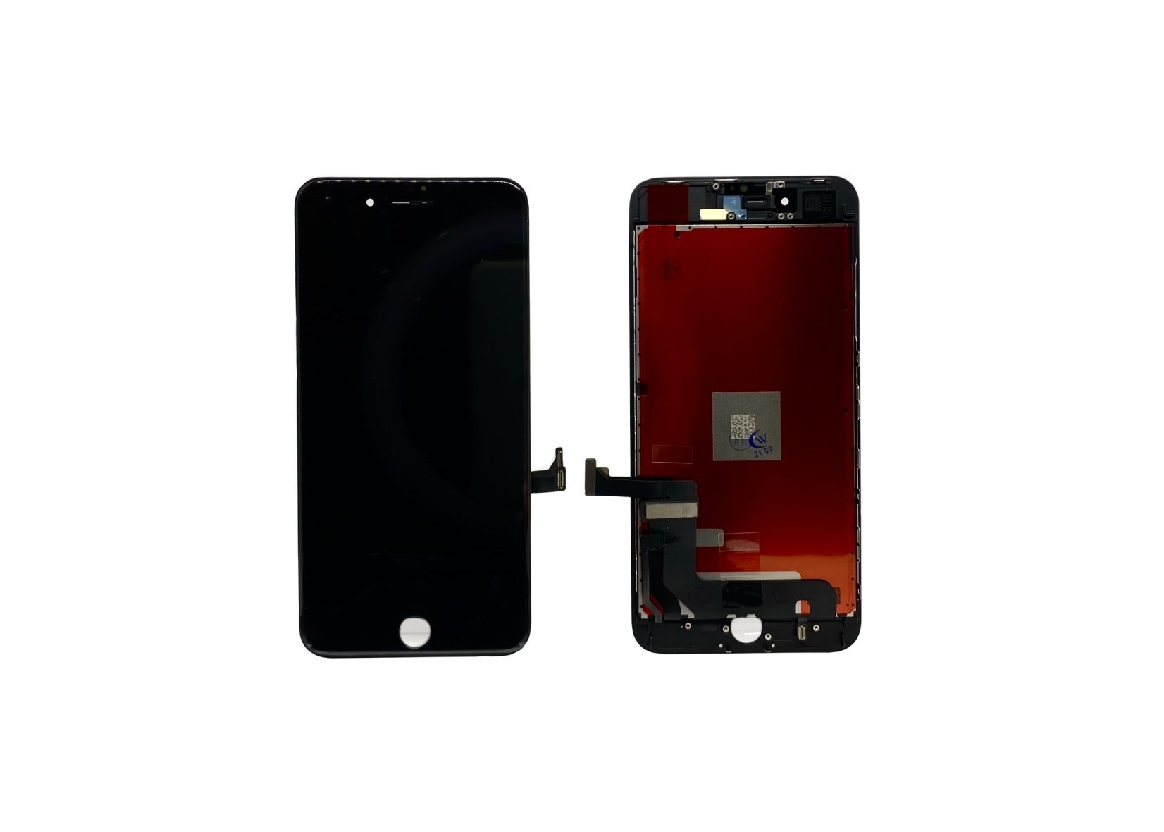 Дисплей для iPhone 8 Plus черный с рамкой (Original)