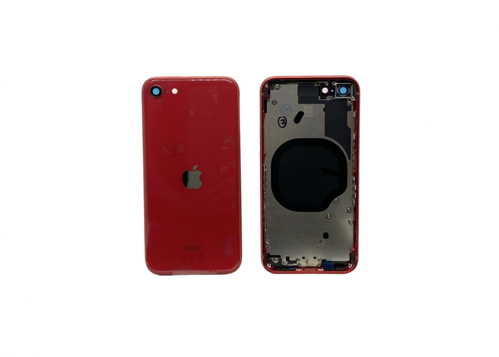 Корпус для iPhone SE 2020 (красный original)