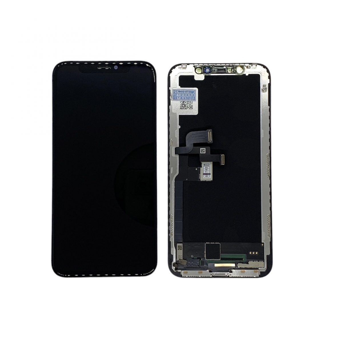 Дисплей для iPhone X черный с рамкой Copy (Hard Oled)